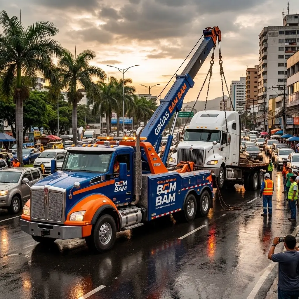Rescate de vehículo accidentado